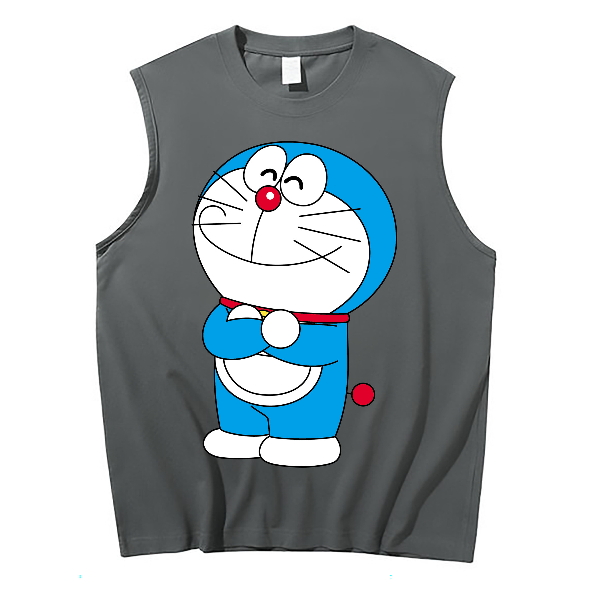 （画像用） ドラえもん Doraemon コットン100％タンクトップ（フロントプリント）